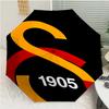 Galatasaray S .K Print Automatic Umbrella, 8 Rib Iron Frame, Plastic Handle, Suitable for Outdoor Travel &Daily , Ideal Gift