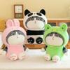 Kids Stuffed Cat Plush Toy Kids Plush Cat Soft Toy Birthday Gifts for Boys and Girls