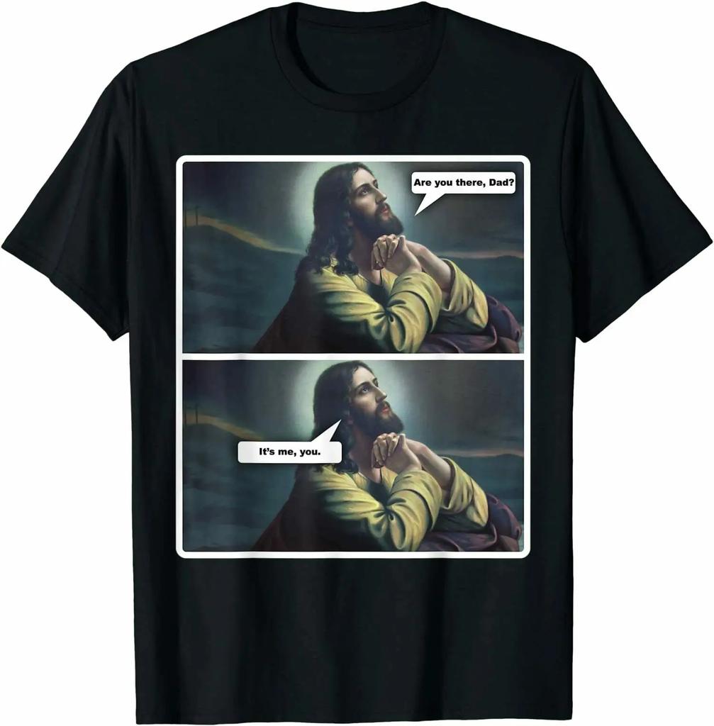 Funny Atheist Religious Jesus Praying Gift T-Shirt.Summer Cotton Short Sleeve O-Neck Men's T Shirt New S-3XL
