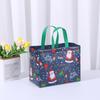 Custom Red Non-Woven Christmas Gift Bag with Logo Printing
