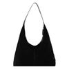 Women's Retro Suede Autumn Tote Bag - Versatile, Large Capacity Shoulder Bag
