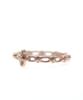 Vivus Rosette Rose Gold Silver Ring