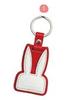 Genuine Suzuki Lapin HE33S Leather Keychain (Part Number 99000-99037-LP3)