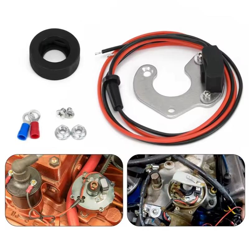 Zündumrüstsatz 1442 für IHC 4-Zylinder Elektronischer Zündspulensatz Automobilzubehör Einfache Installation