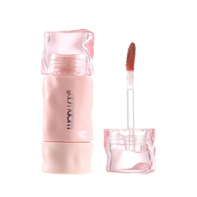 WODWOD Pink Mist Lip Cream: Smooth, Lightweight, Moisturizing, Whitening, Long-lasting Milk Cream Lip Mud for Autumn/Winter.