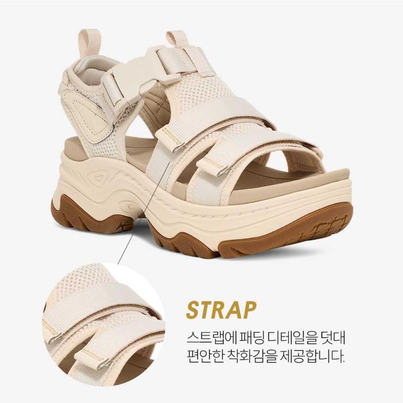 Teva Women Height Increasing Sports Sandals Beige Stvf2514570 Bir