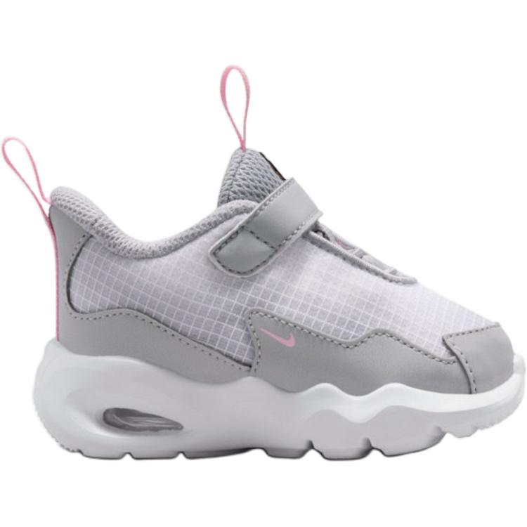 Nike Air Max Nova TD White Wolf Grey Baby Sneakers Pearl-Pink Medium-Soft-Pink FN4461-108
