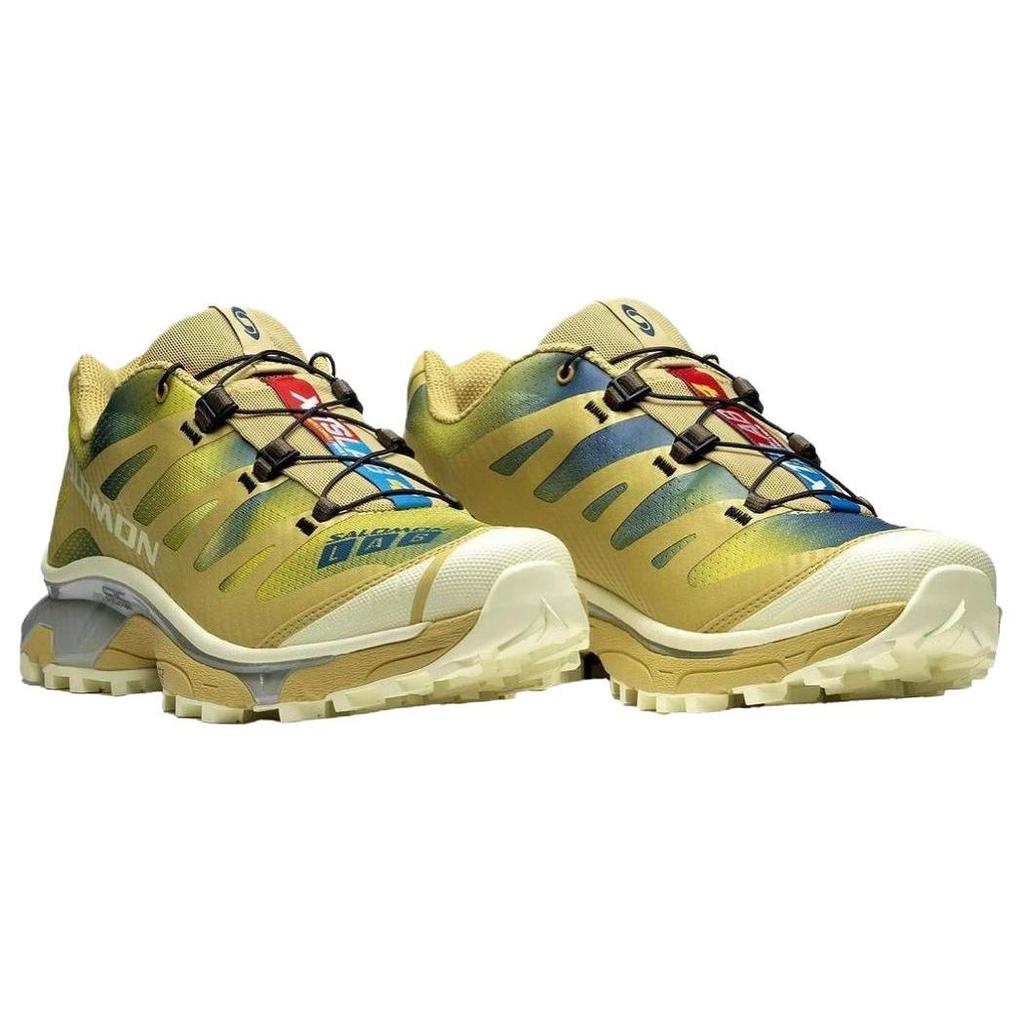 Salomon Xt-4 Non-Slip Low-Top Outdoor Functional Shoes Men Shoes Yellow 474423