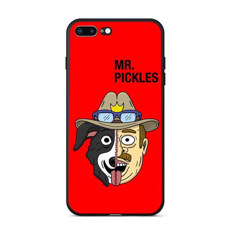 Жесткий чехол для телефона с мультсериалом «Мистер Пиклз» для 14 13 12 Mini 11 Pro XS Max SE 2020, чехол для мобильного телефона X XR 7 8 6 6S Plus с мультяшным рисунком iPhone 6 or 6S