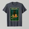 Run - 99 Nights Halloween Gamer Deer In The Forest Kids Meme T-shirt for Men Women 100% Cotton T Shirts Short Sleeve Tops