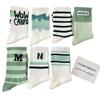 Women's Mid-calf Trendy, Versatile and Good-looking Long Calf Socks for Winter and Autumn Student Sports