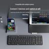 EWEADN B089 Tri-Mode Folding Keyboard with Touchpad
