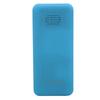 MP3-Player mit Bluetooth, Musik-Player mit UKW-Radio, Wecker, Aufnahme, Digitaler Audio-Player mit HiFi-Sound-Lautsprecher, 128 GB erweiterbar (BLAU)