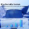 2026 Frame-Style Car Sunshade: Thick Aluminum Foil for Heat Insulation & UV Protection