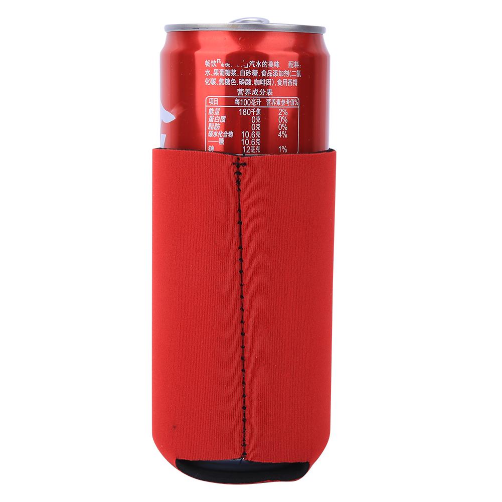 2 Stück Neopren faltbar Outdoor Sport Wasserflaschenhülle Tragbare Tasse Isolierhülle Tasche Zubehör