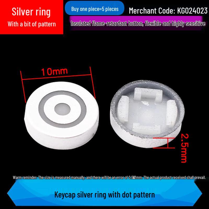 LED Luminous Tactile Switch 6x6x7/7.2mm Through-Hole Reset Button