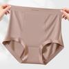 Bauchkontrollierende High-Waist Unterwäsche für Damen Übergröße Nahtlose No-Show Slips Damen Weiche Vollabdeckung Höschen