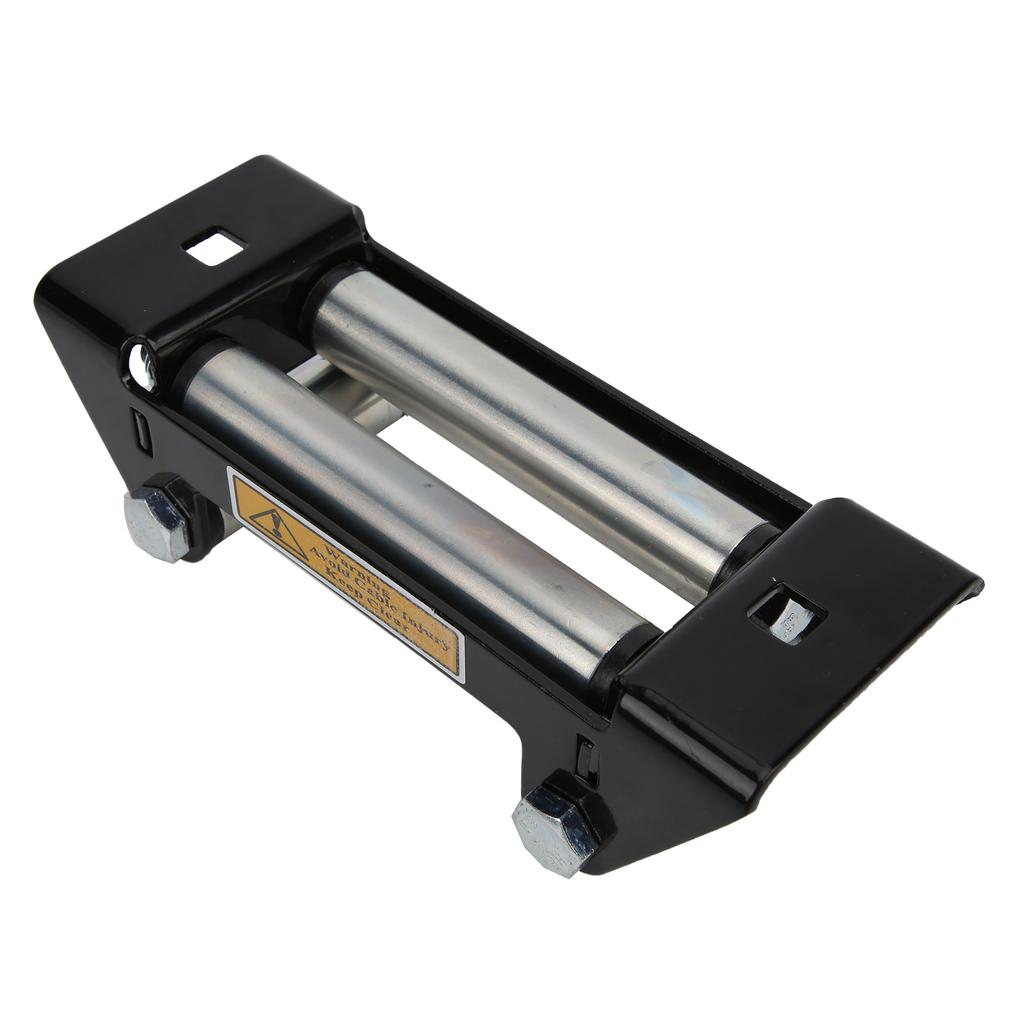 Car Side By Side Winch Roller Fair  152mm 6in Iron Zinc Plated Maintenance Replacement Universal
