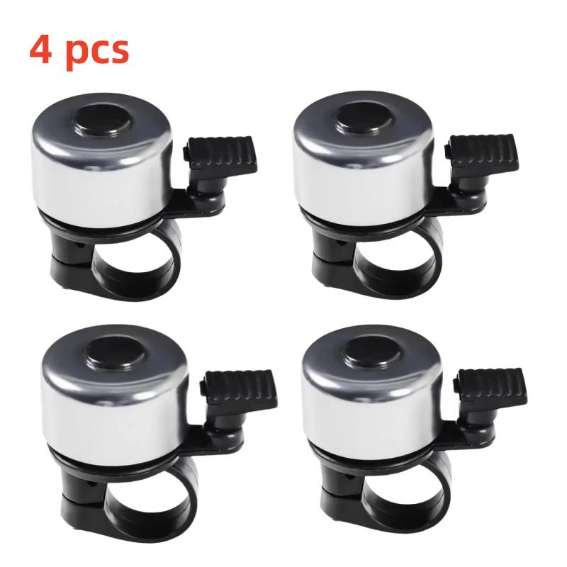 1/4pcs MTB Bicycle Bell Aluminum Alloy MTB Bike Safety Warning Alarm Cycling Handlebar Bell Ring Bicycle Horn Cycling Accessorie