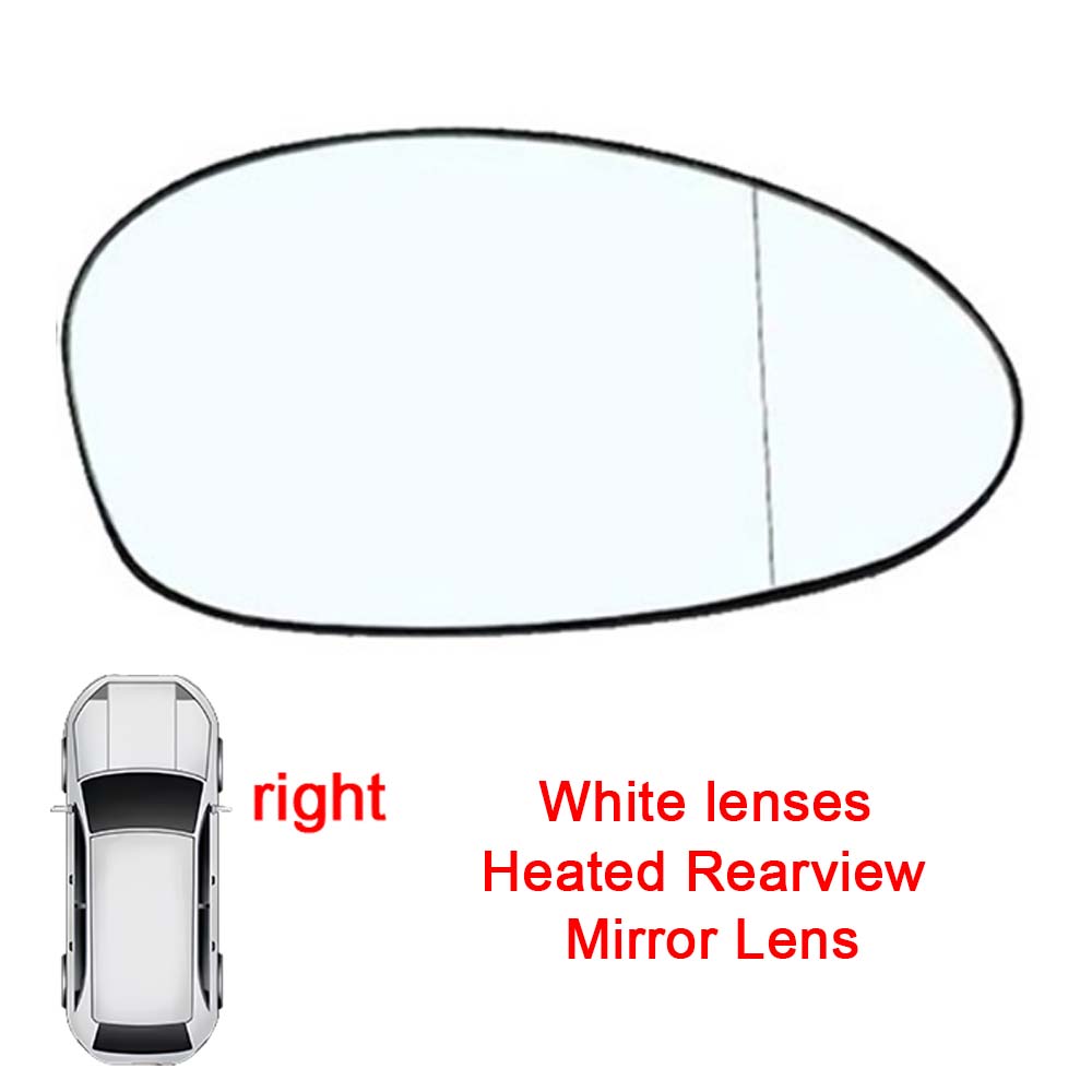 Voor BMW Z4 E86 E85 E89 E81 E82 E87 E88 2002-2008 Verwarmd Achteruitkijkspiegelglas Verwarmde Lens Vervangende Accessoires