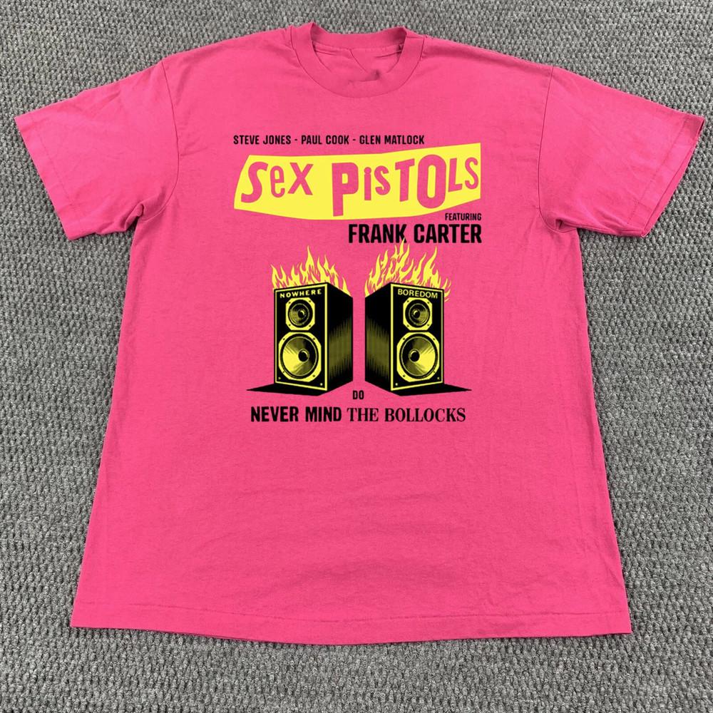 FRANK CARTER & SEX PISTOLS Never Mind The Bollocks 2025 Full Size S-5XL Unisex T-Shirt S