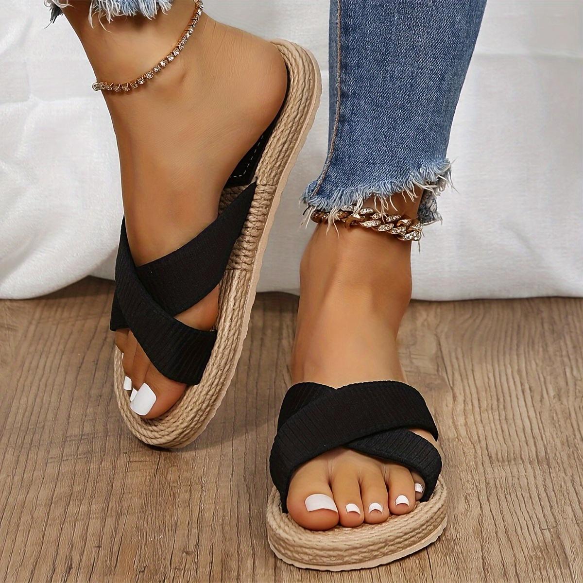 

Lady s Summer Beach Sandals 42 чёрный