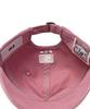 Emelbi Vintage Washed Curve Logo Unstructured Ball Cap La (Pink)