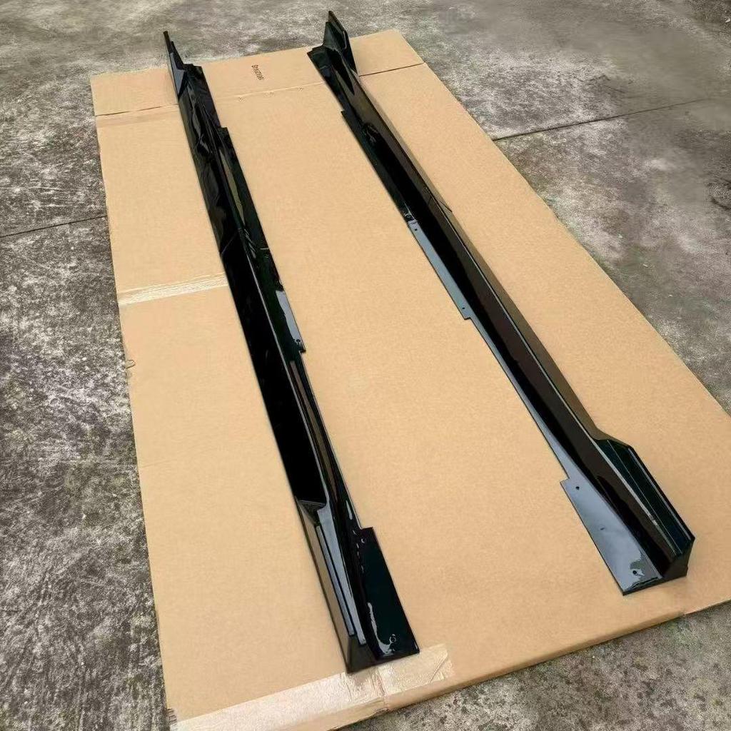 Infiniti Q50L Side Skirt Black Body Kit - Exterior Modification Accessories