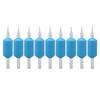 20pcs Disposable Tattoo Handle Grip Silicone Prevent Slip Tattoo Machine Grips for 5RT Needle Blue 25mm