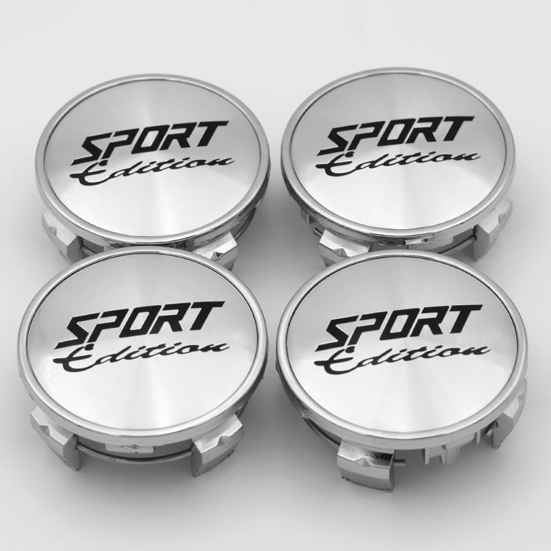 4pcs/lot 62MM Sport Rim Car Wheel Center Cap Wheels Rim Hub Caps Cover
