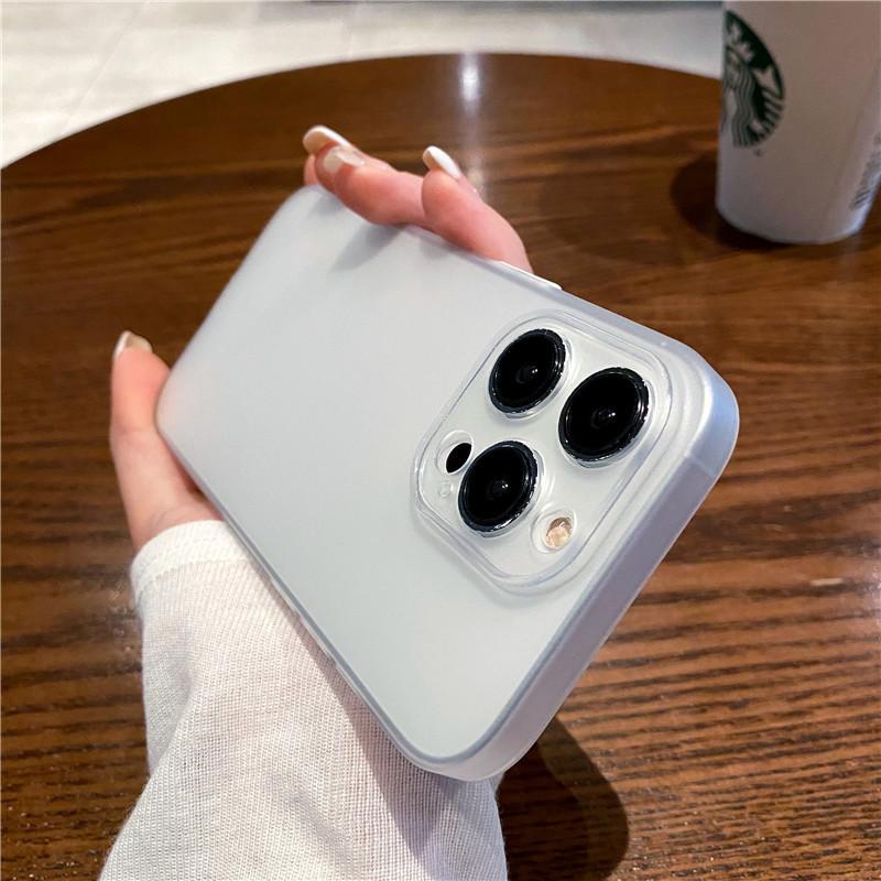 

Applicable To IPhone 15 Mobile Phone Case Protection Case Apple 13 Ultra-thin Frosted Tpu Soft Shell 12pro Fine Hole Full Cover 11 iphone11
