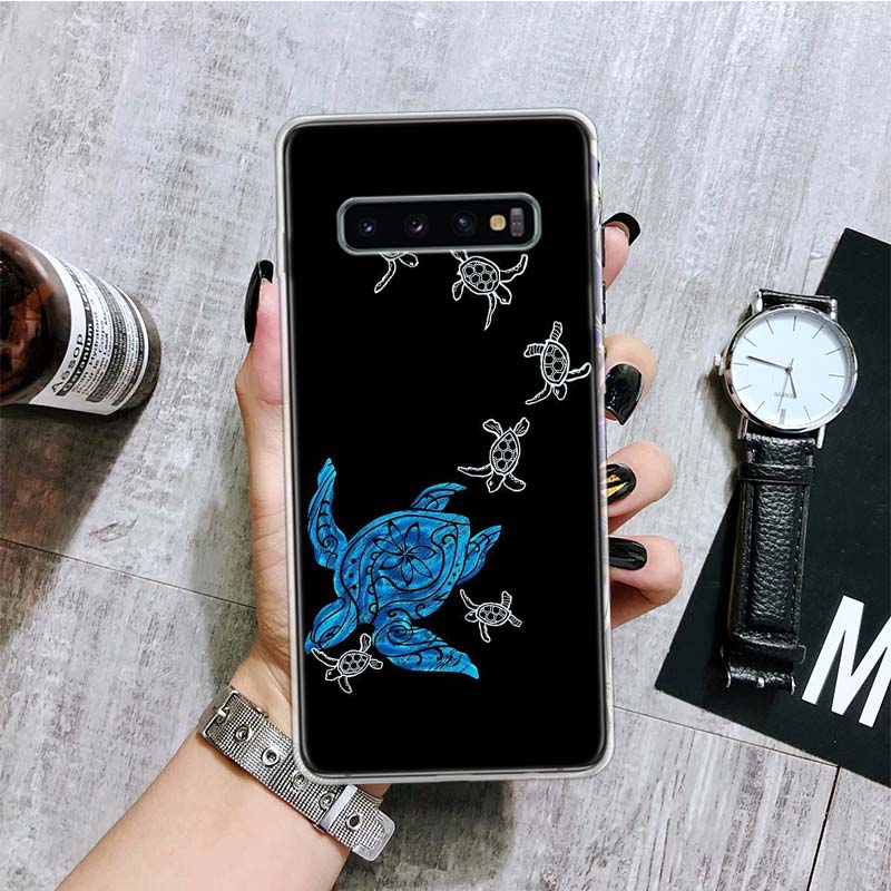 Cartoon Sea Turtle Tortoise Phone Case For Samsung Galaxy S26 S25 Edge S24 S23 FE S22 Ultra S21 Plus S20 + Fundas Cover Coque Ga