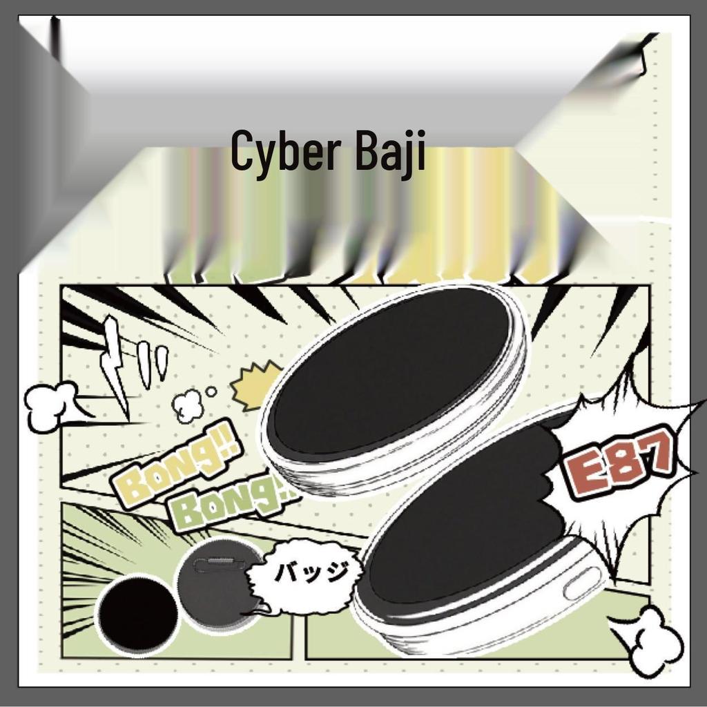 Smart Touchscreen 2D Anime Badge: Custom Video & Photo Display