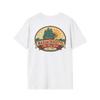 Massachusetts T-Shirt | Vintage Mid-Century Travel Luggage Tag Tee | Bay State Souvenir | MA Road Trip Gift