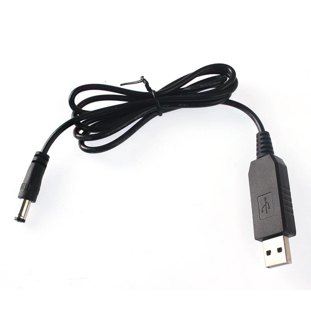 USB Power Boost Line Module DC To DC 5V 9V 12V Step-up USB Boost Cable Adapter Cable Converter 5.5mm*2.1/2.5mm Plug Box Packed