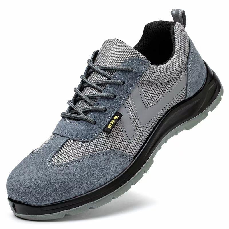 Labor Insurance Shoes Men's Electrical Insulating Shoes Lightweight and Breathable Wear-resistant Anti-smashing Anti-piercing Safety Shoes