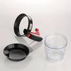 4 Cup Plastic Fat Separator with Easy Bottom Release, Strainer for Gravy, Soups ,Sauces, Fat Free Broth Maker