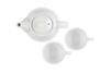 LE CREUSET Teatime 3-Piece Set: Teacups, Teapot. Perfect for Wedding Gifts, Anniversaries, Bridal Presents, and Other Celebrations. Heat and Cold Resi
