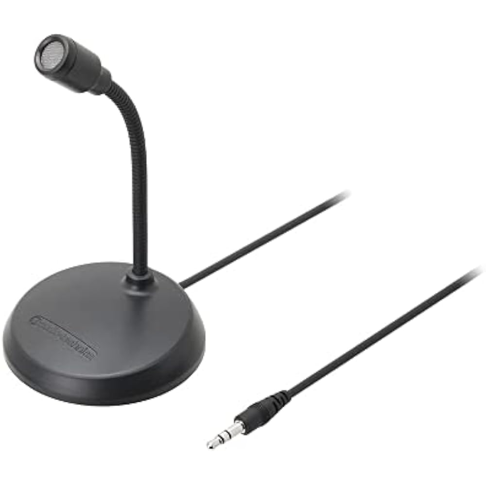 audio-technica mono microphone AT9932PC