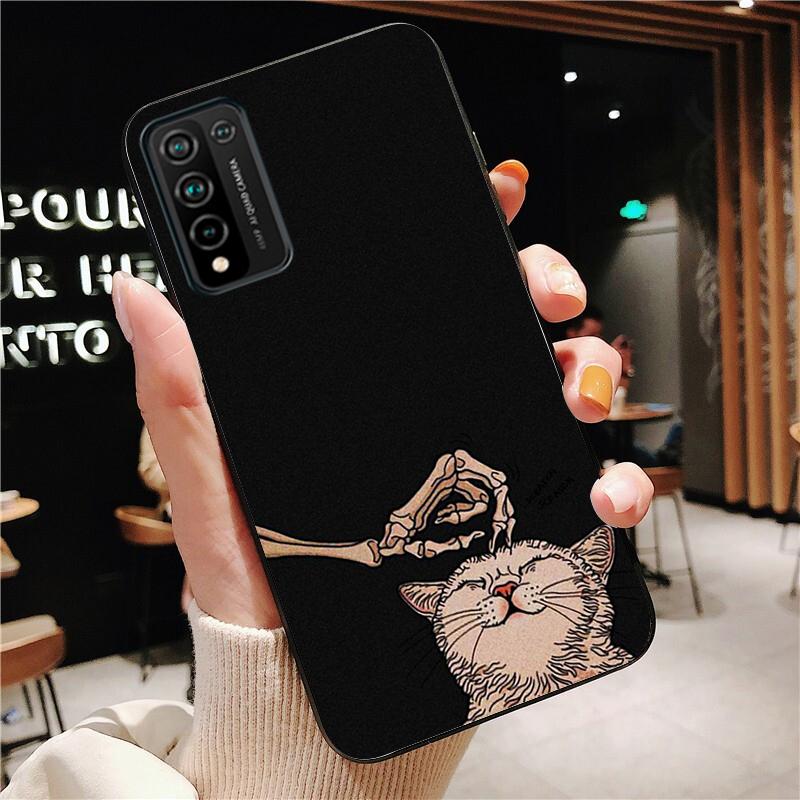 Skull Bones Phone Case for Huawei Honor 50 10X Lite 20 7A 7C 8X 9X Pro 9A 8A 8S 9S 10i 20S 20lite 7X 10 Lite