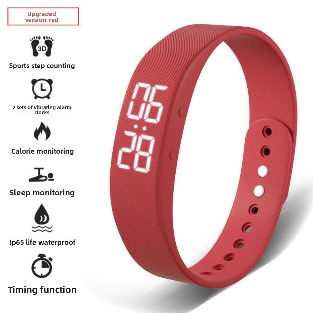 With Calorie Counter Alarm Clock Watch LED Digital Fitness Wristbands Fitness Tracker for Students