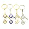 Elegant Rhinestone Bicycle Keychain Pendant