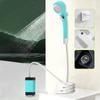 Electric Shower Pump IPX7 Waterproof Outdoor Shower with 6000mAh Rechargeable Battery Camp Shower for Camping Hiking Traveling