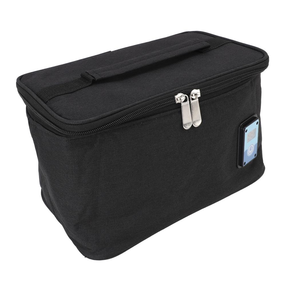 6800ml Torba Termiczna na Mleko Matki Przenośna Torba na Butelki dla Dziecka z Cyfrowym Wyświetlaczem Temperatury na Podróż