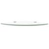 Corner Shelf - vidaXL - Clear Glass - 35 X 35 Cm - Chrome Supports - 8 Mm Thickness