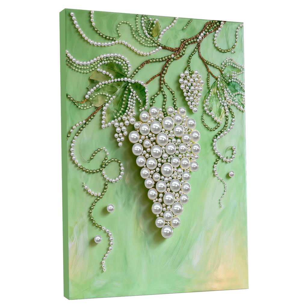 DIY Pearl Painting Kit for Adults Beginners Home Wall Decor Pearl Painting Art Kits With Frame 30x40cm