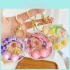 Cartoon Capybara Theme Print Handheld Water Ring Toss Game Console Pendant For Kids And Gift Use