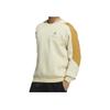 Adidas Logo Print Casual Sport Long Sleeve Sweatshirt Men Tops Yellow HN9023