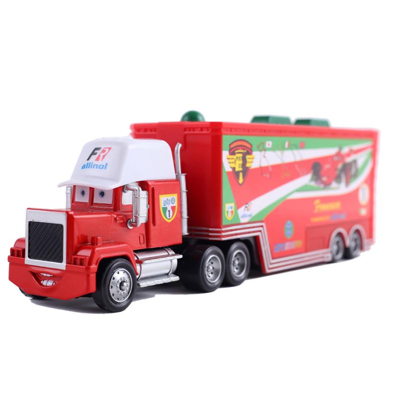 Pixar Cars Truck Model Car Anime Figure Mack Semi-Hauler Rust-eze Racing Toys Children's Birthday Gifts