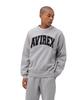 CREW NECK L/S SWEAT LOGO 783-3932003 Men's XL Oxford